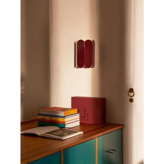 HAY Arcs Sconce Applique Murale Auburn Red