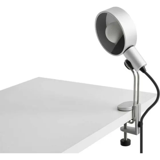 HAY Lampe à pince Cupola Clip - Aluminium Anodisé Clair
