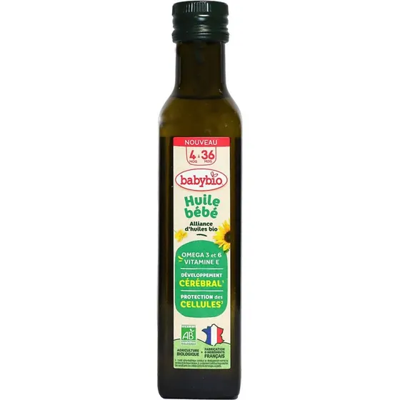 Babybio Huile Bb 25cl Ds 4 mois