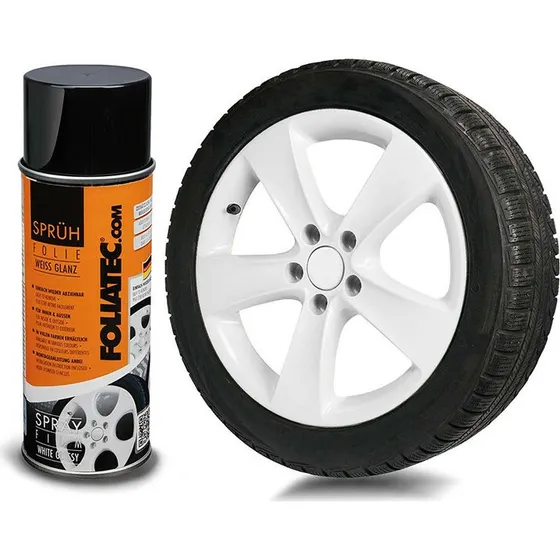 Foliatec Gomme Liquide Blanc Brillant 400 mL