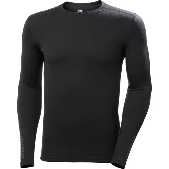 Helly Hansen Lifa Merino Midweight Crew - Noir