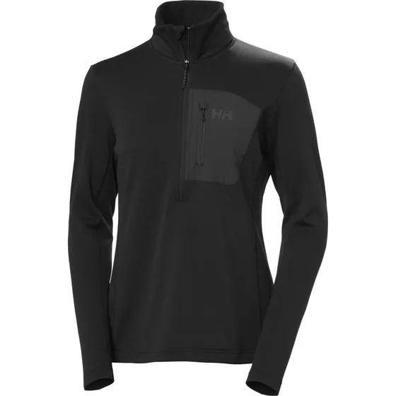Helly Hansen Versalite 1/2 Zip - Polaire Femme - Noir