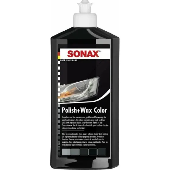 SONAX Polish+Wax Nano Noir 500 ml