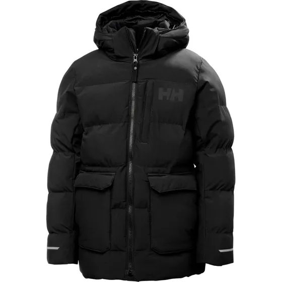Helly Hansen Nord Puffy, Parka Junior, Noir