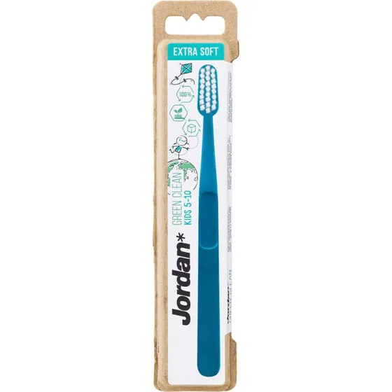 Jordan Green Clean Kids Brosse à Dents Extra Souple