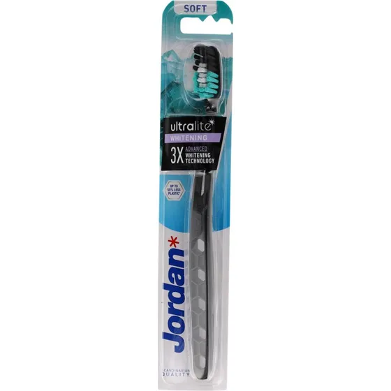 Jordan Ultralite Whitening Brosse à Dents Douce - Couleurs Assorties