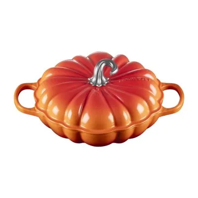 Le Creuset Cocotte Basse Citrouille 28 cm Orange
