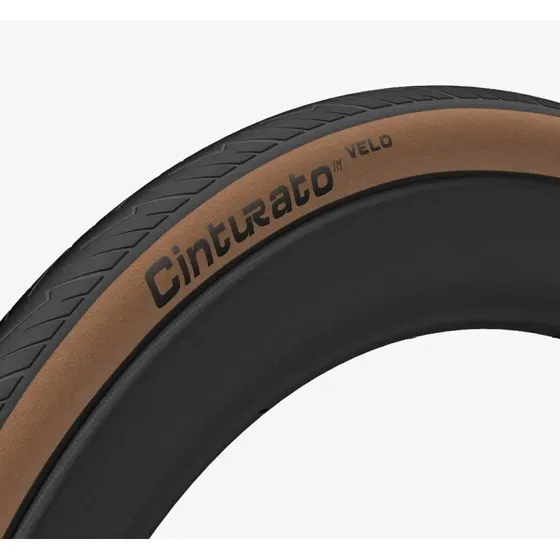 Pirelli Cinturato Velo TLR 700x26 Marron Tubeless Ready