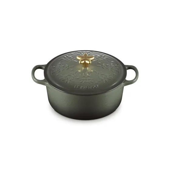 Le Creuset Signature Holly Rtissoire 24 cm vert thym