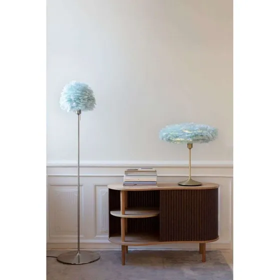 Umage Eos Esther Mini Abat-jour en Plumes Bleu Clair