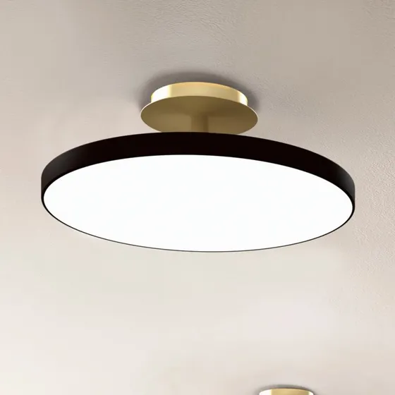 Plafonnier LED Umage Asteria UP PLUS Noir Ø 43 cm CCT