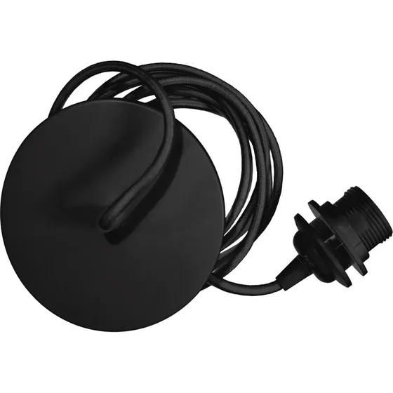 Umage Set Câble et Suspension Rosette Métal Noir