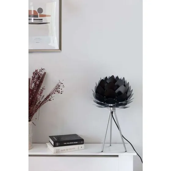 Umage Tripod Support de Lampe de Table en Acier Brossé
