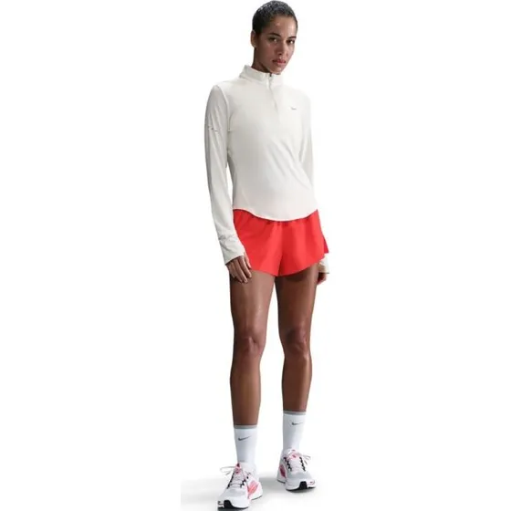 Nike Dri-FIT Swift Half Zip Running Top Blanc Femme