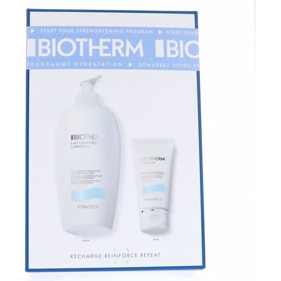 BIOTHERM Lait Corporel L'Original 400ml + Biomains 50ml