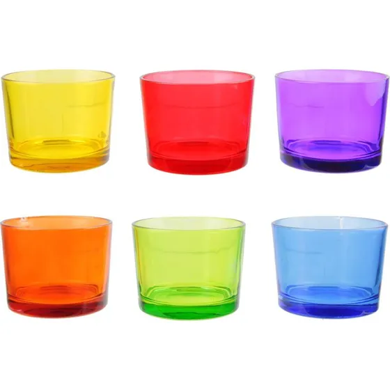 NUANCE  Lot de 6 verres  eau colors 16cl
