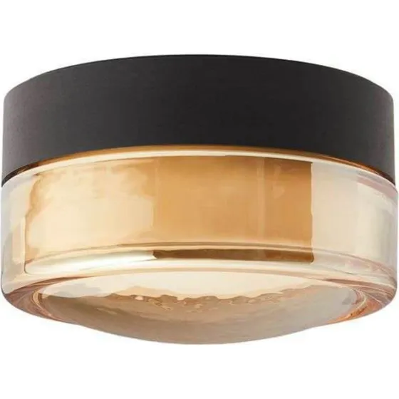 LOOM DESIGN Plafonnier LED Otto Convex Ambre IP65