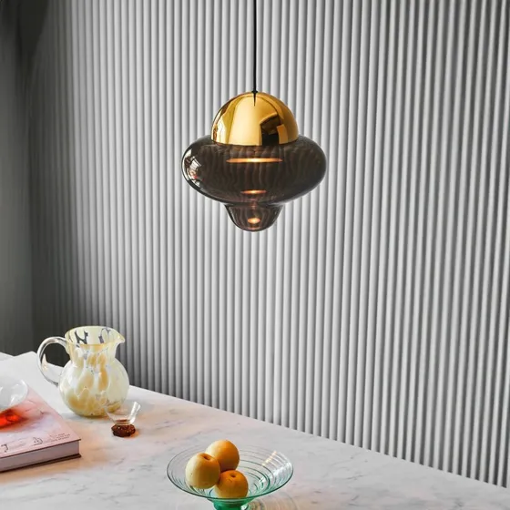 DESIGN BY US Suspension Nutty XL Marron/Doré