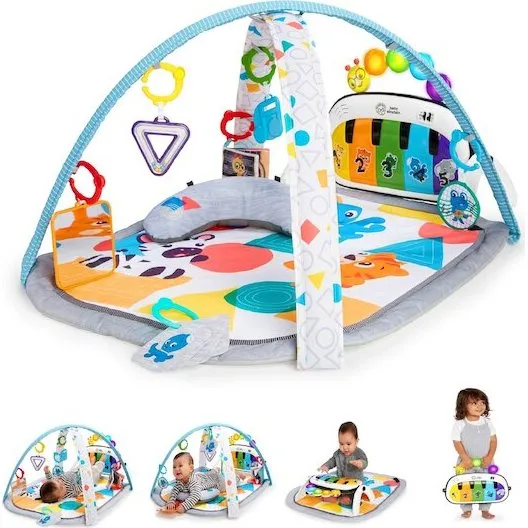 Baby Einstein Kickin' Tunes Tapis d'éveil musical 4 en 1
