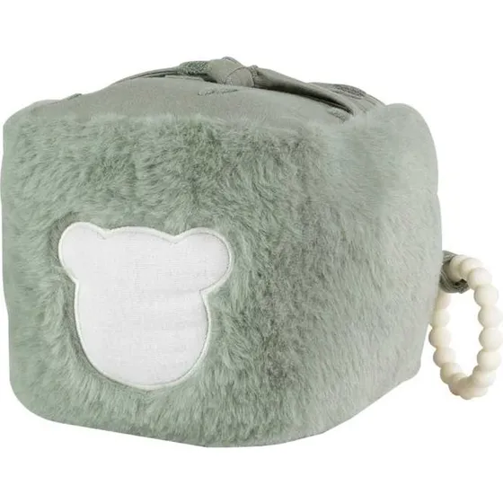 Trois Kilos Sept Honey Cube d'activités Vert sauge 12 cm