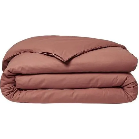 TODAY Essential Housse de couette 220x240 cm Terracotta 100% Coton