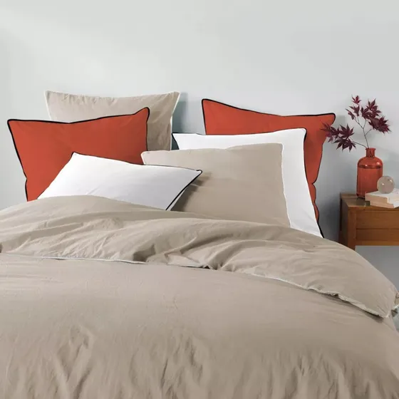 Linette - Parure de Lit 3 Pices 240x220cm Lin