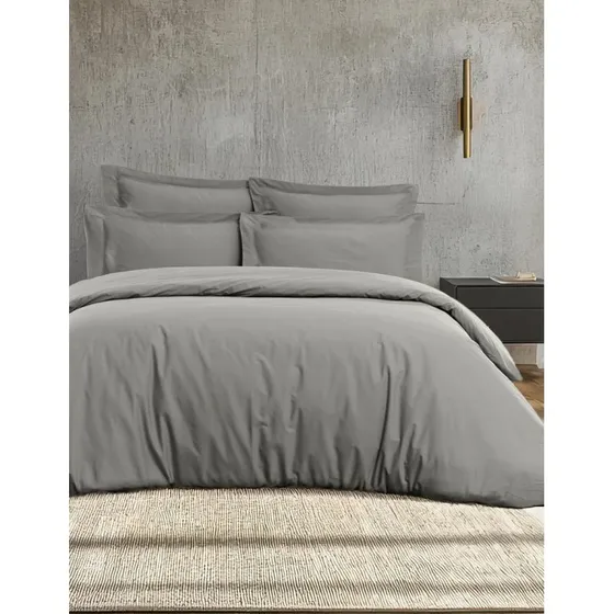 VERSALUXE Parure Housse de Couette Satin 120 Fils/cm²