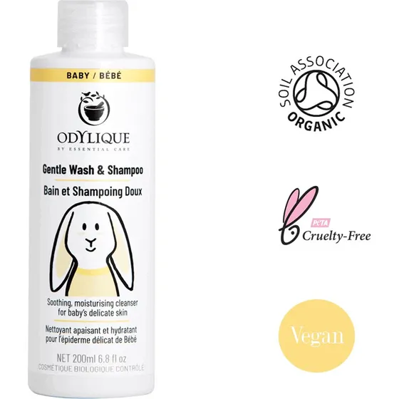 Odylique Bain & Shampoing Doux Bébé 200ml