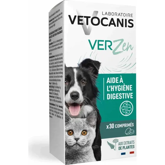 VETOCANIS VerZen pour Chien et Chat - 30 comprims