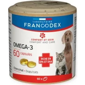 Francodex Omega-3 Chiens et Chats 60 Capsules