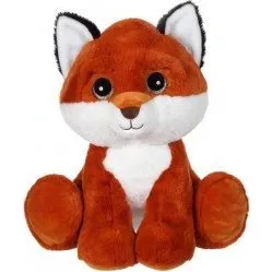 Gipsy - Renard en peluche 40 cm orange et blanc