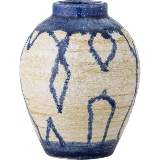 Avon Vase 16 cm bleu-beige