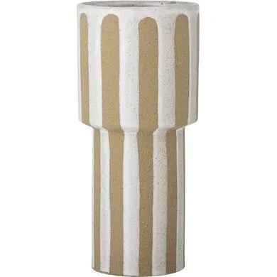Bloomingville Vase Awah Grès Beige H29 cm