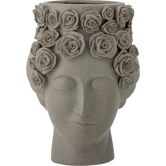 Bloomingville Vase Akira Grs Gris H30 cm