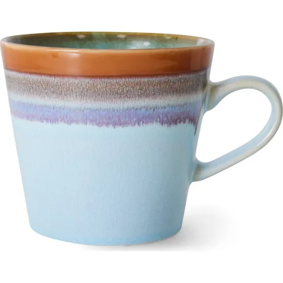 HKLIVING Tasse à cappuccino en grès coloré 330 ml