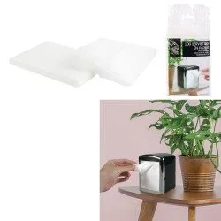 Marque : Serviettes en Papier 100 Pices 9x13cm Blanc pour Distributeur