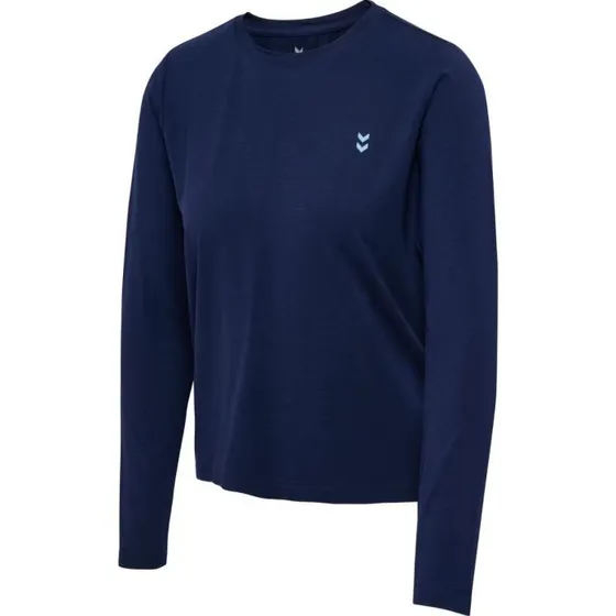 Hummel Yoga Soft Loose LS Tee Bleu Femme