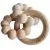 Zakuw Floraison - Anneau de Dentition Bois & Silicone