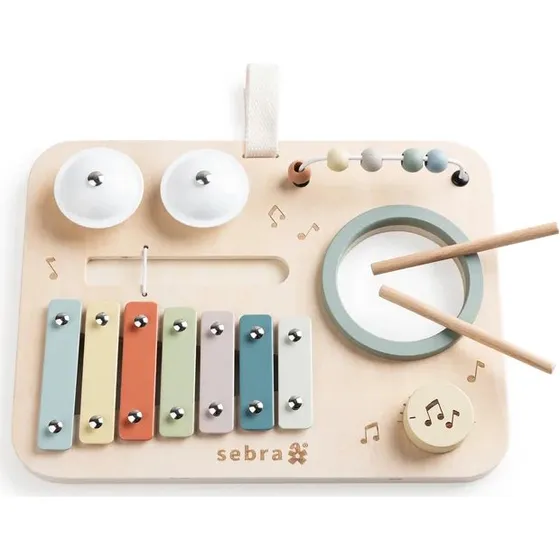 Sebra Tableau d'activits Musique multicolore