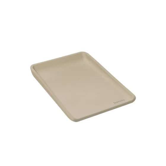 Lionelo Megs Beige – Tapis à langer en caoutchouc
