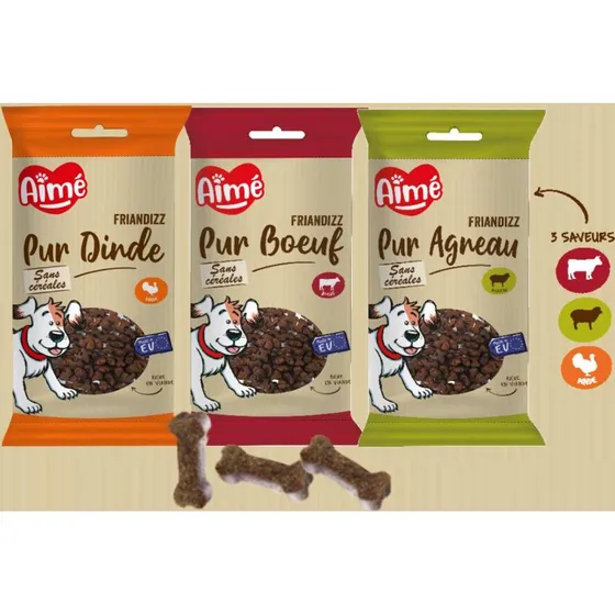 Friandizz Sans Crales pour Chien 100g