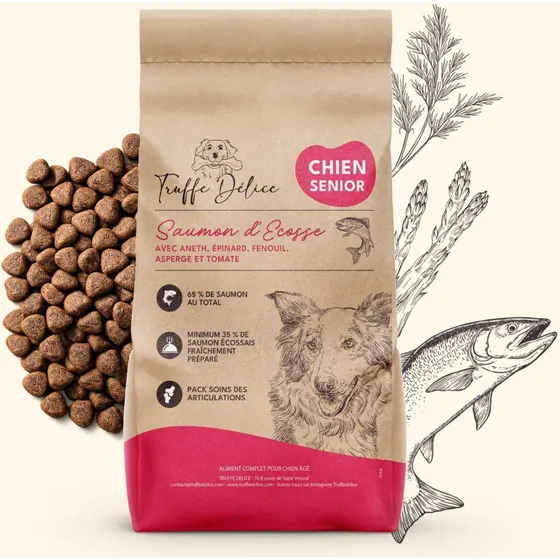 Savacol Croquettes Chien Senior Saumon d'Écosse