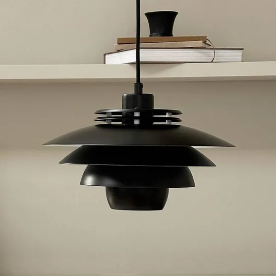 Dyberg Larsen Ejka Mini Suspension Noir Mat - Design Scandinave
