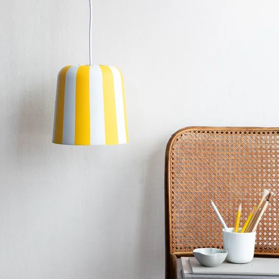Dyberg Larsen Suspension Gry Jaune/Blanc - Design Scandinave