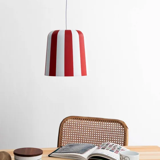 Dyberg Larsen Gry Suspension Rouge/Blanc - Design Scandinave