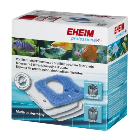 Eheim Prof 4+ - Set de 5 Mousses Filtrantes (1 Bleue + 4 Blanches)