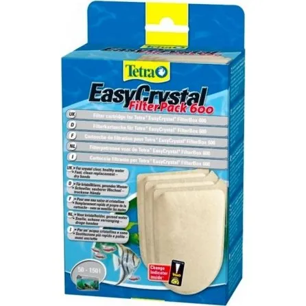 Tetra EasyCrystal Filter Pack 600 - Lot de 3