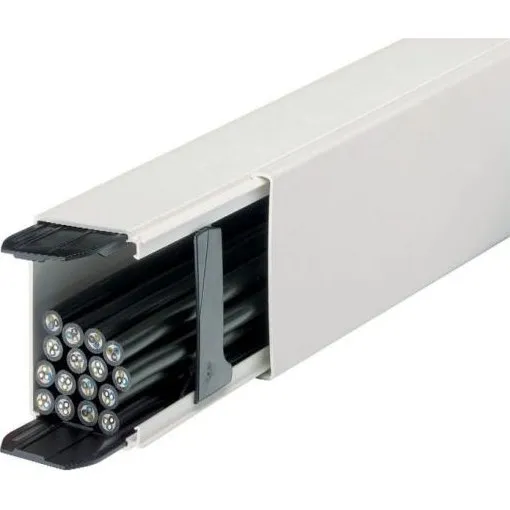 TEHALIT Goulotte 200x4x9 cm Blanc