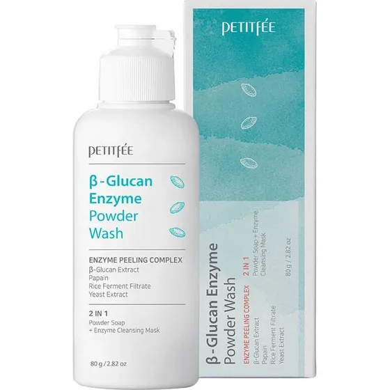 PETITFEE Beta Glucan Lavage en Poudre Enzymatique - 80g