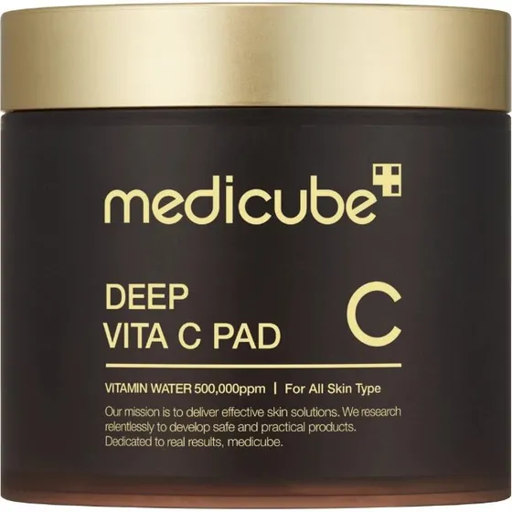 Medicube Deep Vita C Pad - Disques toniques éclaircissants (70 pcs)